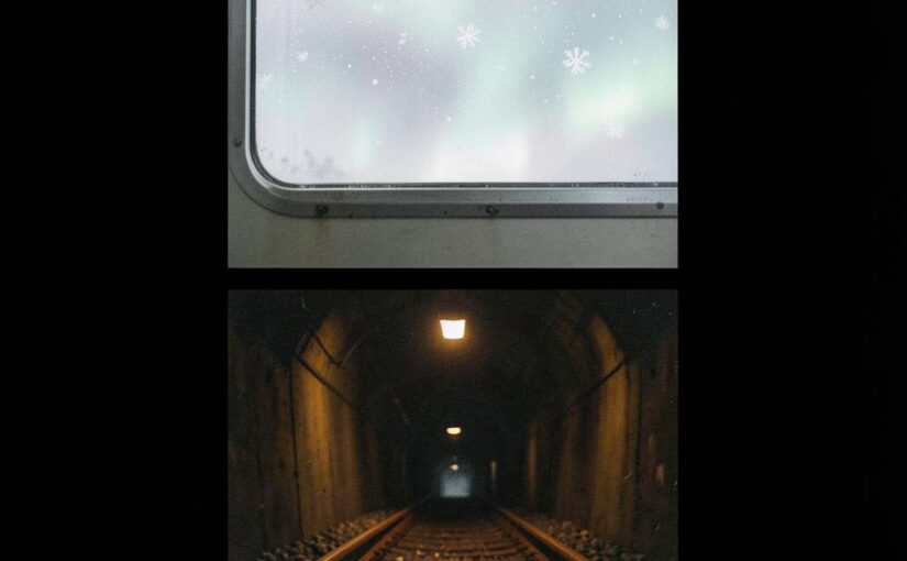 夜车经过北方 封面